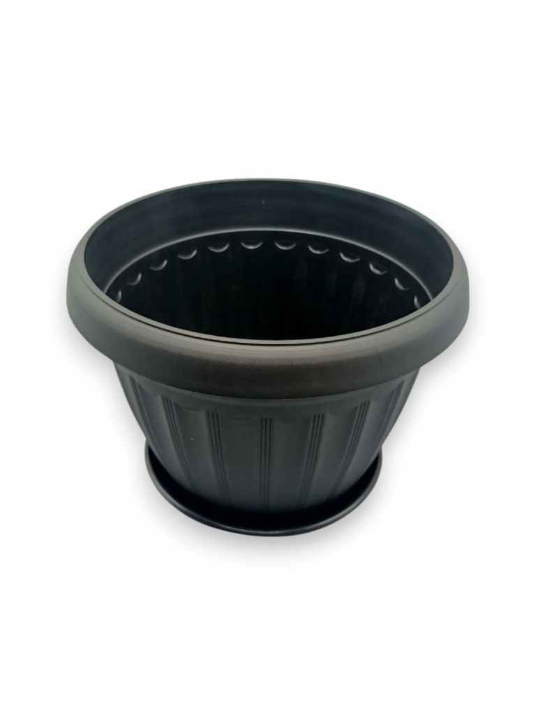 Pot De Fleurs Noir