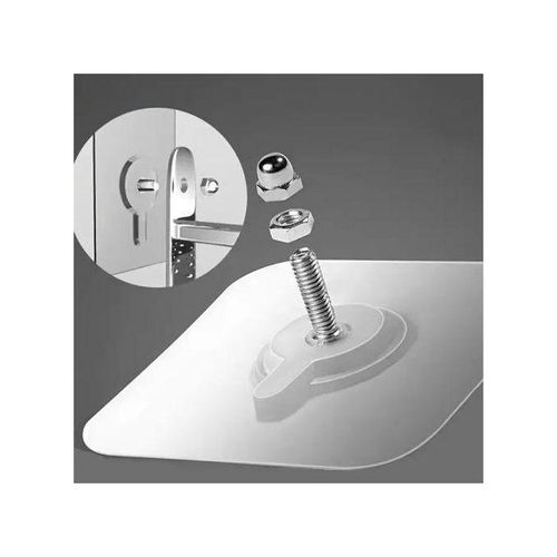 Adhesive screw hook