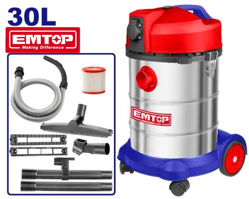 EMTOP 1400W 30L vacuum cleaner