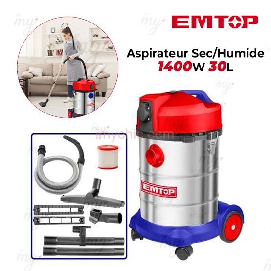 EMTOP 1400W 30L vacuum cleaner