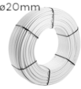 Tube Multicouche 20mm/50m + Gaine Rouge/Bleu