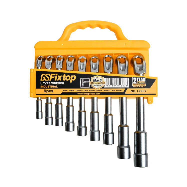 FIXTOP 9-Piece Pipe Wrench Set