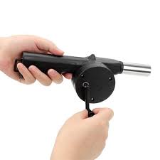 Barbecue Blower Crank