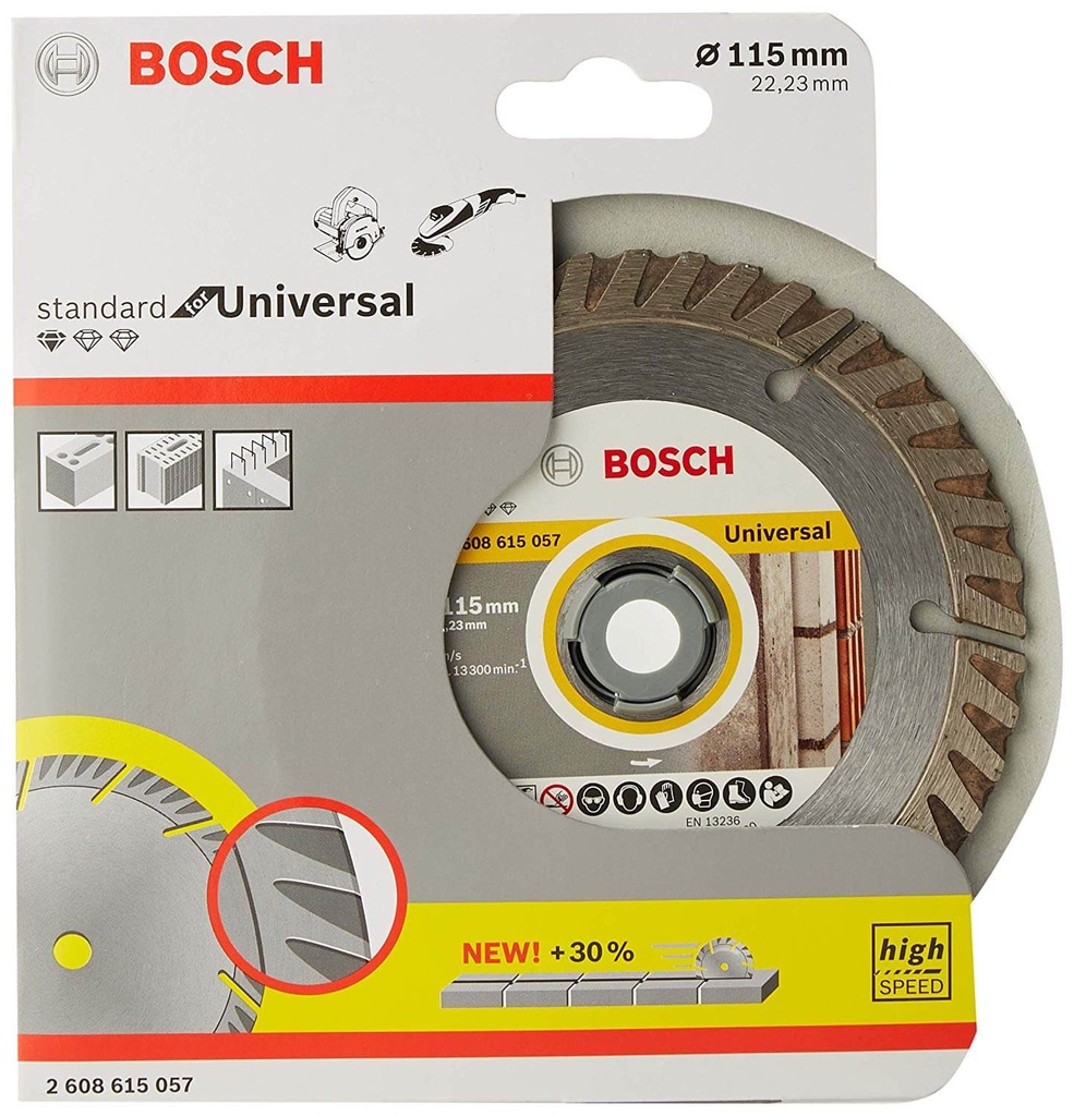Disque Diamant Segmenté 115mm BOSCH