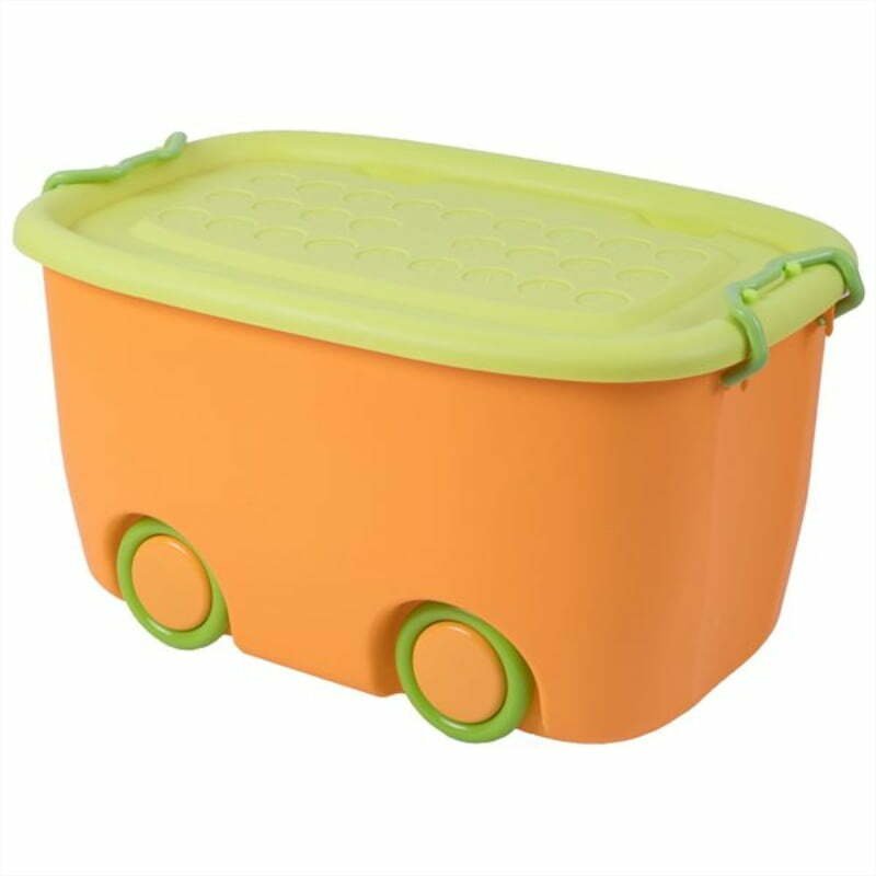 TOY BOX WITH WHEELS