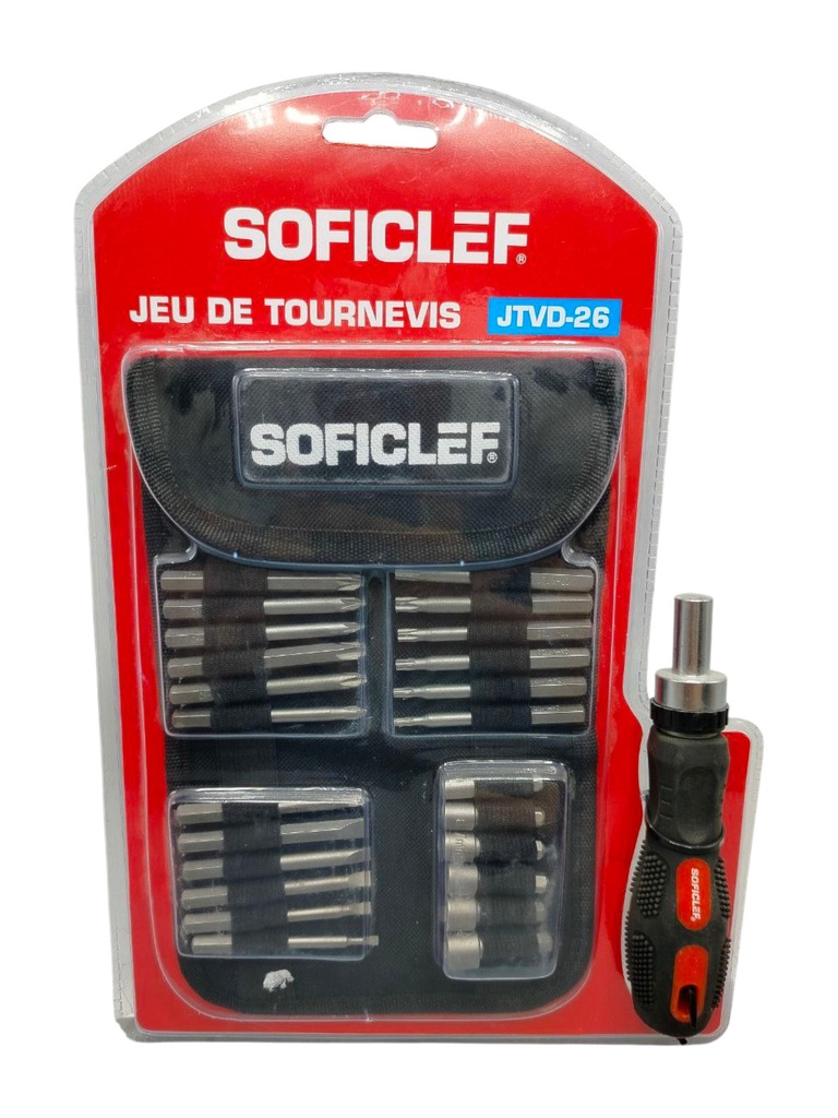 Jeux Tournevis (26pcs) SOFICLEF