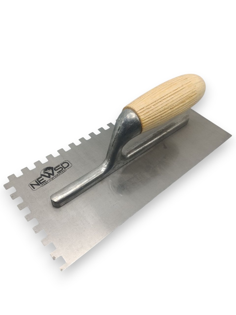 Lisseuse A Dente Manche Bois