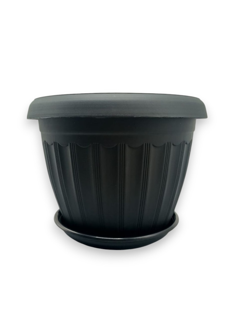 Pot De Fleurs Noir