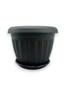 Pot De Fleurs Noir