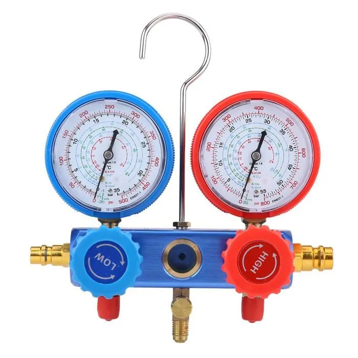مقياس ضغط مكيف R134a مع خرطوم
