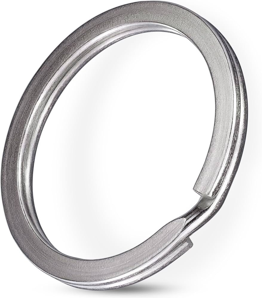 Anneau Porte Clé Plat