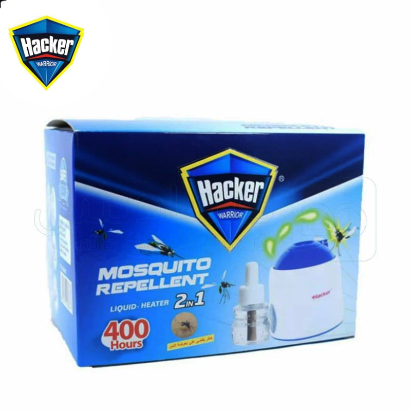 Appareil Anti Moustique+2 Liquide HACKER