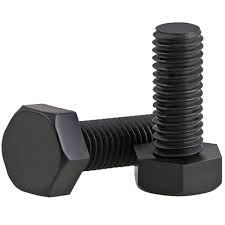 Boulon Tête Hégxagonal Noir 8