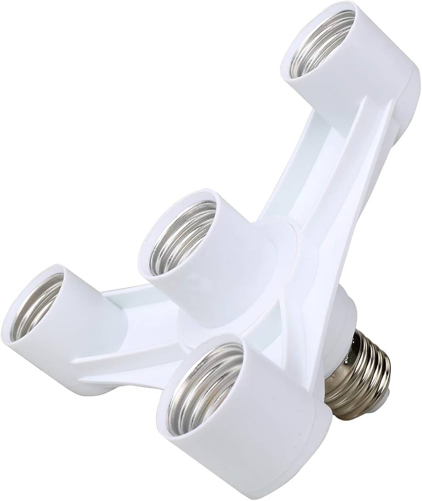 Douille de Lampe Blanc