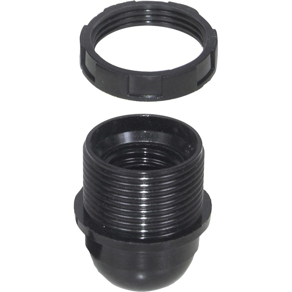 Douille De Lampe + Bague Noir MONO