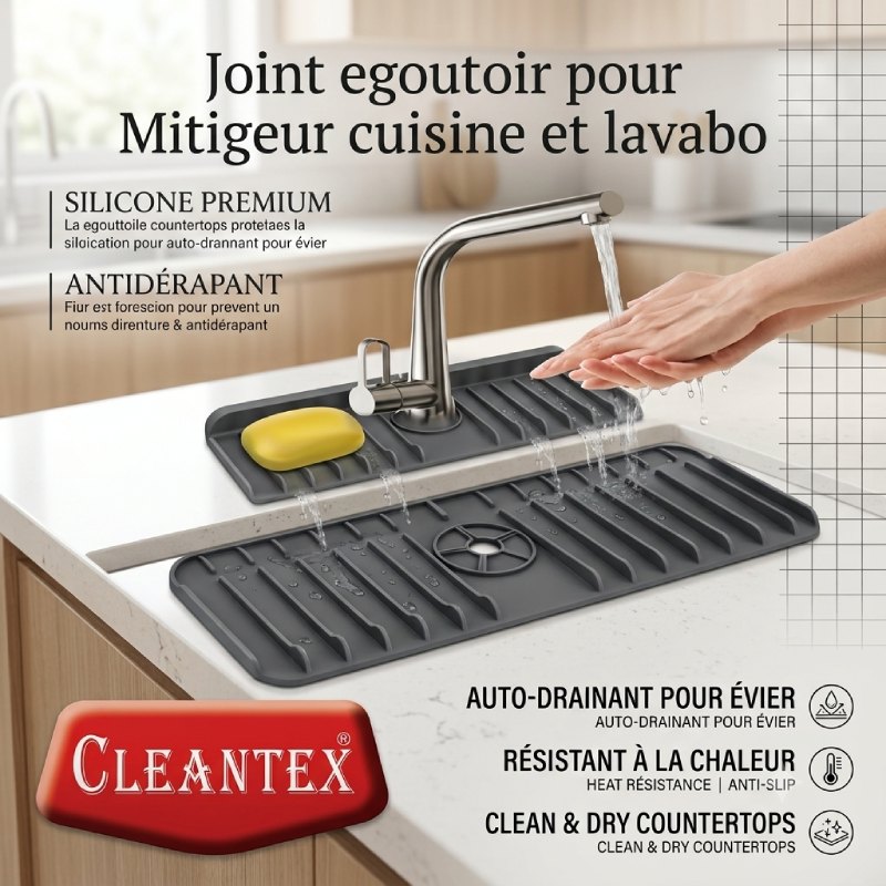 JOINT Egouttoir En Silicon CLEANTEX