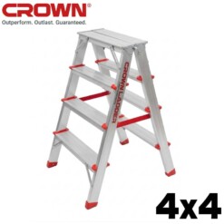 Escabeau Double En Aluminium CROWN