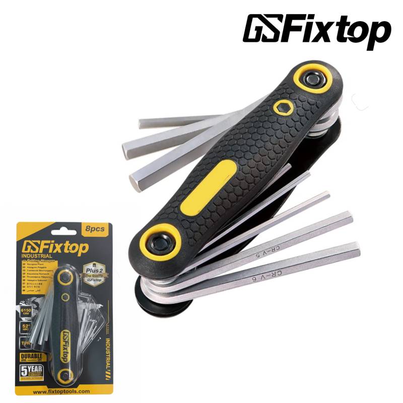 Jeux Clé à Lain Pliables (8Pcs) FIXTOP