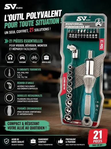 Jeux De Tournevis (21pcs) VK