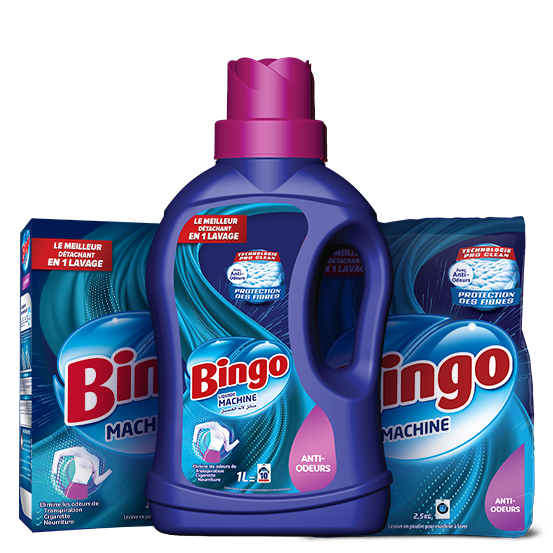 Liquide Machine à Laver Anti Odeur BINGO