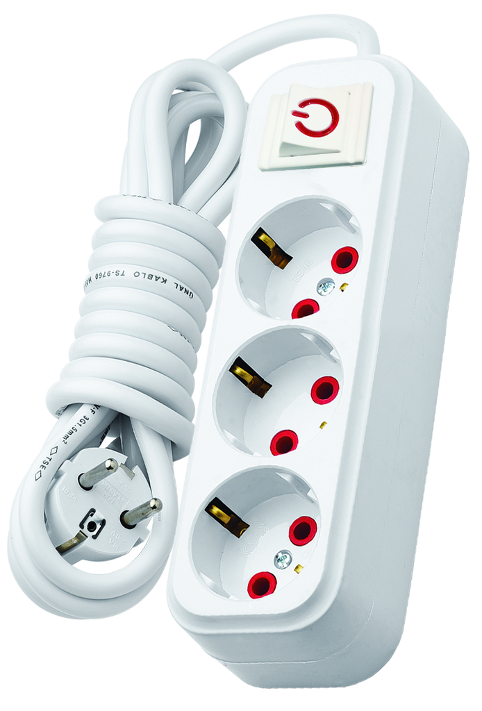 BMS power strip + switch 2m