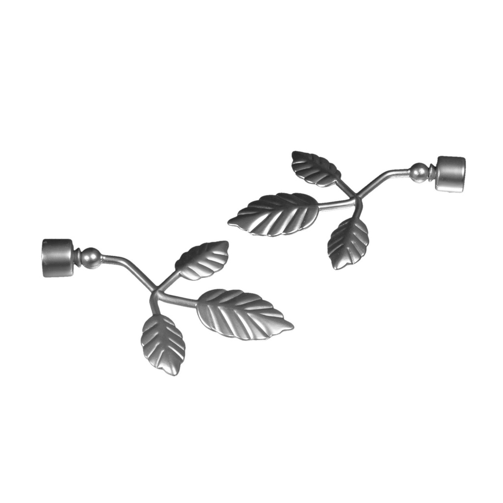 Embout De Tringle Feuille (2pcs) NEWSD