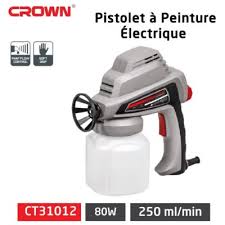 Pistolet Peinture Electrique CROWN 80W
