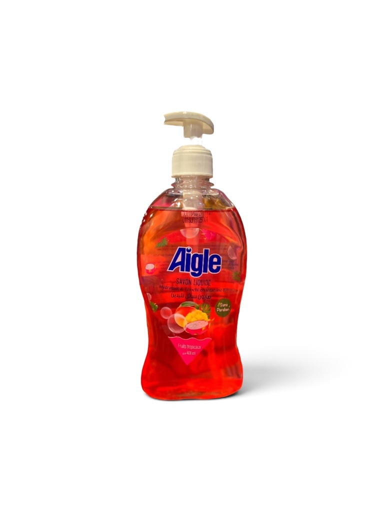 Savon Liquide AIGLE Fruites Tropicaux 400ml (12)