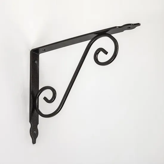 Support Etagère Décorative Noir (12)