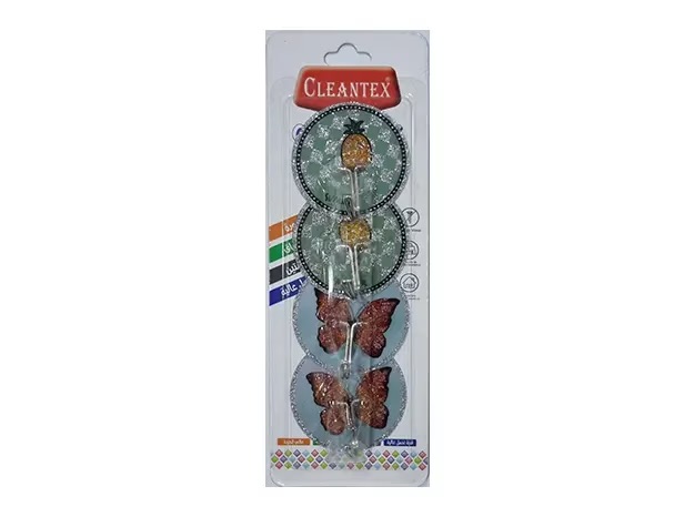 Porte Objet 4 Crochet CLEANTEX