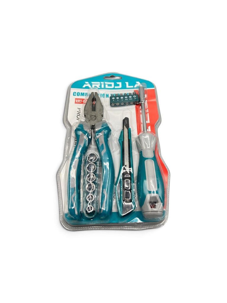 Kit Pince + Cutteur + Tournvis ARIDJ  