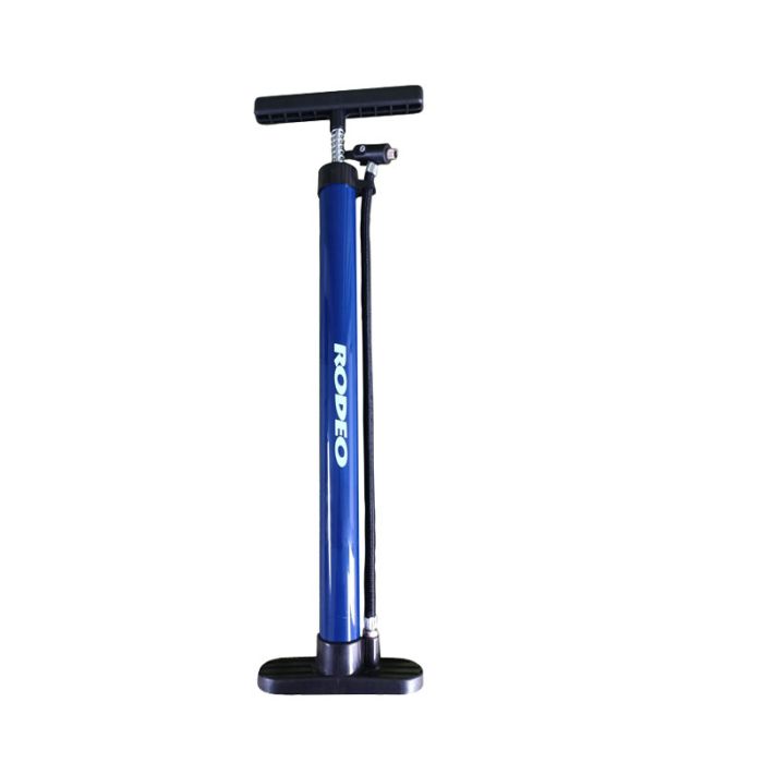 Pompe Velo Bleu Metal