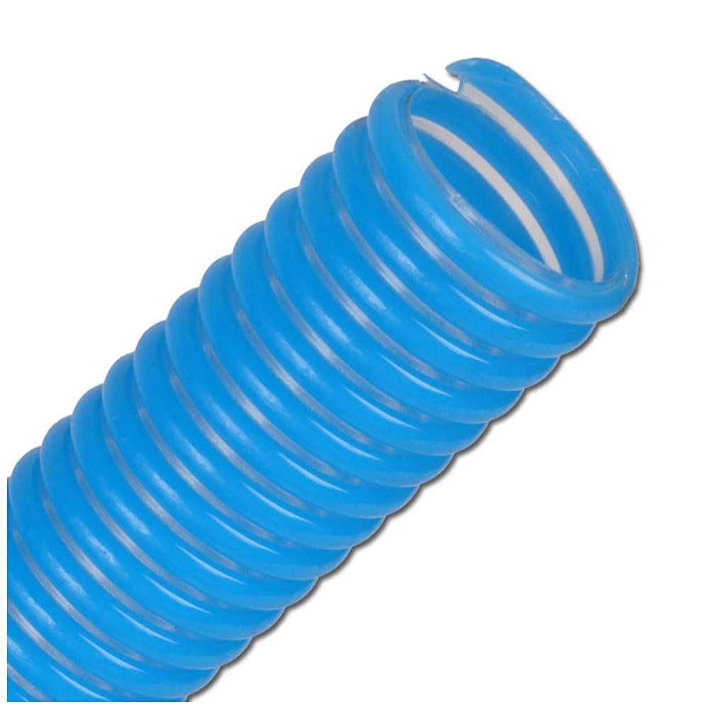 Tuyau Spiral Bleu