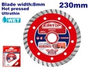 Disque Diamant EMTOP Slim 230mm  