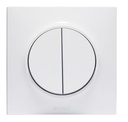 Interrupteur Icon DOUBLE ALUMAGE MONO (10) 